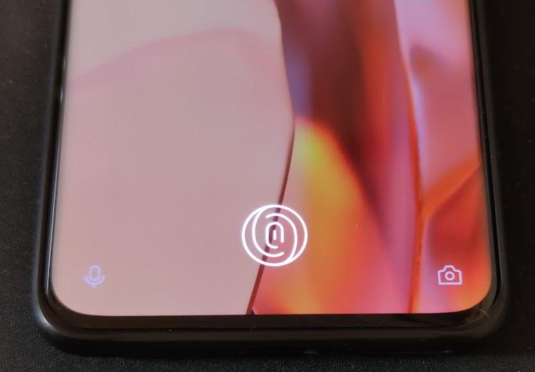 OnePlus 9 Pro：指紋認証